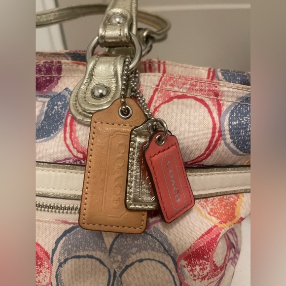 Coach Poppy Dream C Rocker Multicolor Satchel - Picture 5 of 16